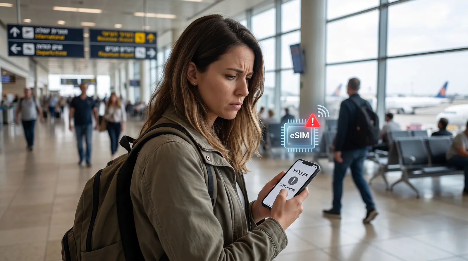 eSIM לא עובד בחו״ל? כך מחזירים את האינטרנט תוך כמה דקות.